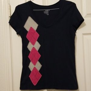 Old Navy short sleeved v-neck graphic tee